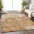 Premium Machine Washable Prisco Copper Rug-112171365