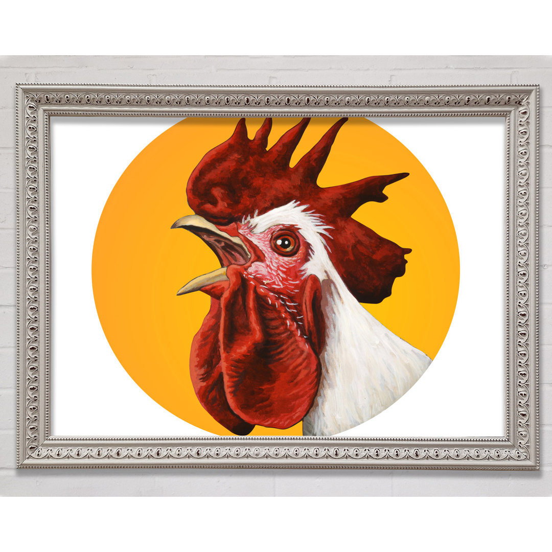 The Rooster Crow - Bilderrahmen Kunstdrucke