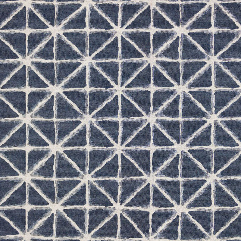 Suite Intersection Cotton Blend Fabric, Indigo