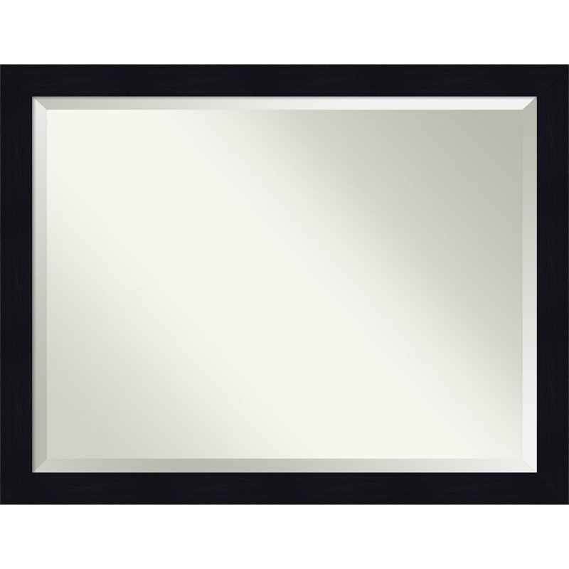 Prynne Flat Mirror, 34" H x 44" W, Navy