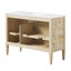 Meuble-lavabo sur pied simple 48 po avec plateau en bois manufacturé Modway Elysian-93027947-93027948