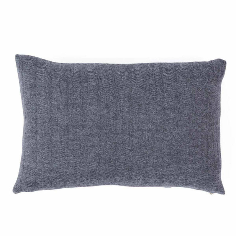 Kata Lumbar Pillow Cover & Insert, Gray