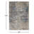 Adda Abstract Blue/Gray Area Rug-1997640534