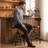 Frumie Swivel Adjustable Height Counter Stool-984700720-962105221