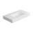 Stone Resin Solid Surface Bathroom Sink In Matte White, Engineered For Compatibility All Styles, Resistance To Wear, Wall - Mounted Or Countertop Installation, Smooth Edge Design, Efficient Drainage