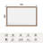 Lunara Belveled Edged Accent Rectangular Bathroom Wall Mirror with Tempered Glass & Rust-proof Aluminimn Framed-239064154-239064130