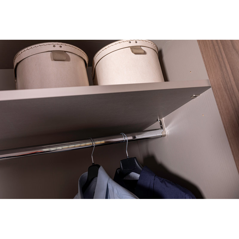Ilwell 6 Door Manufactured Wood Wardrobe