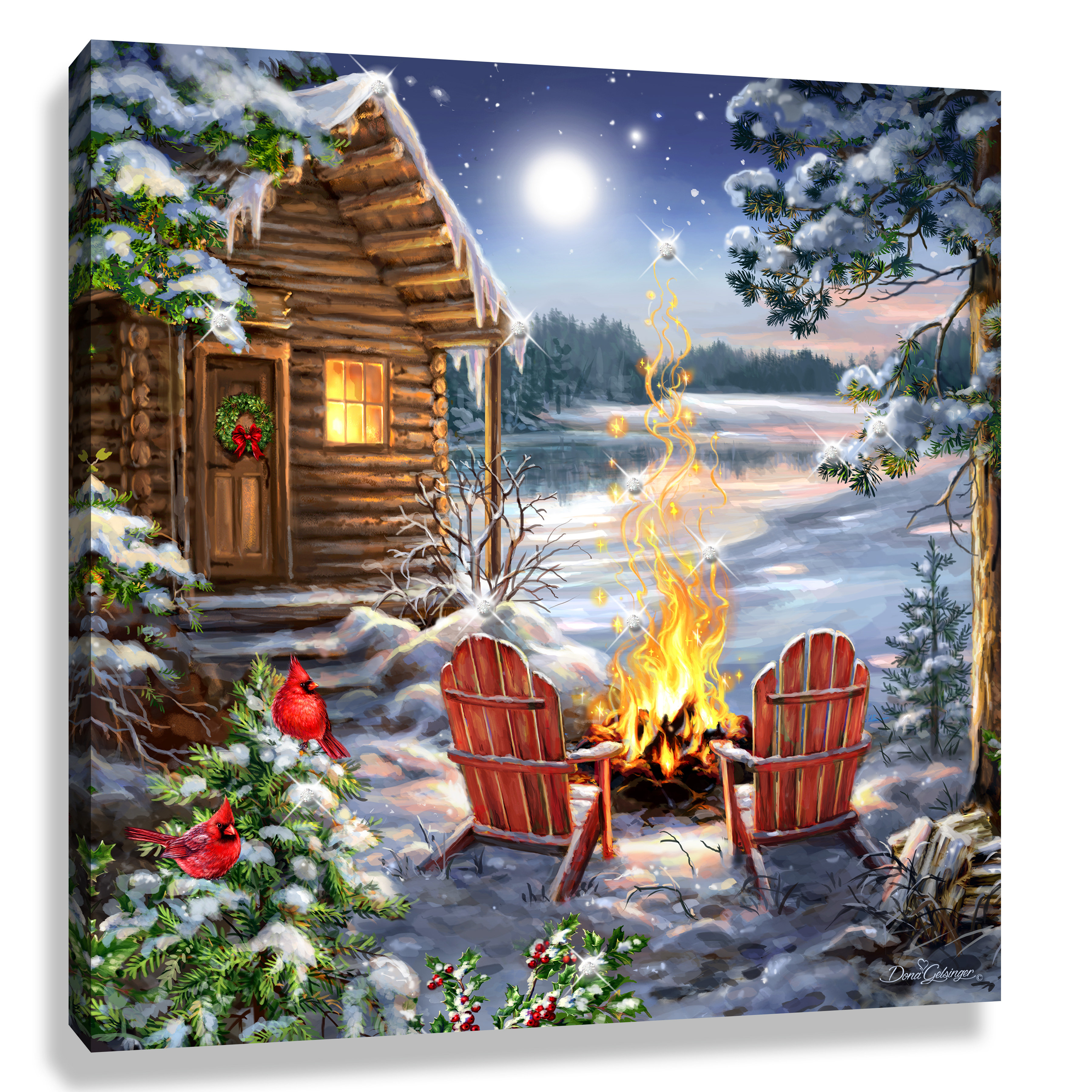 Adirondack Nights - Paint at Home Kit