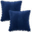 Ensemble de 4 housses de coussin en velours côtelé-1405928846