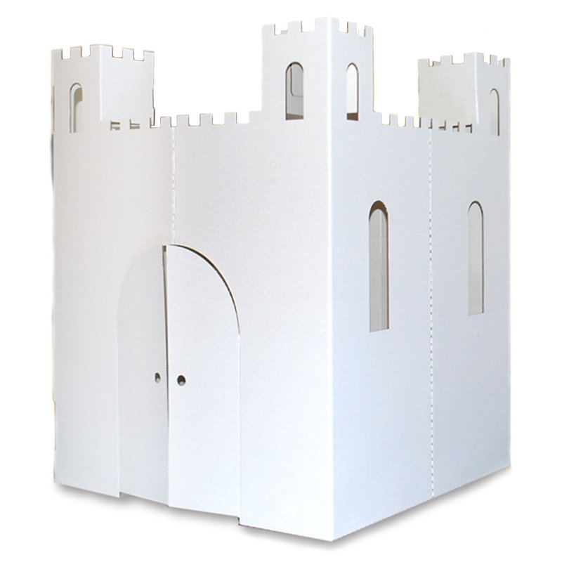 Ensemble de maison de bricolage en carton d'intérieur 3 pi x 3 pi