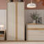 Tamarian 2 Door Manufactured Wood Wardrobe
