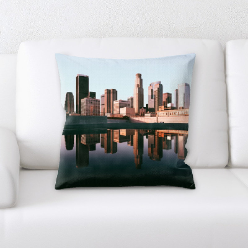 Microsuede Throw Pillow