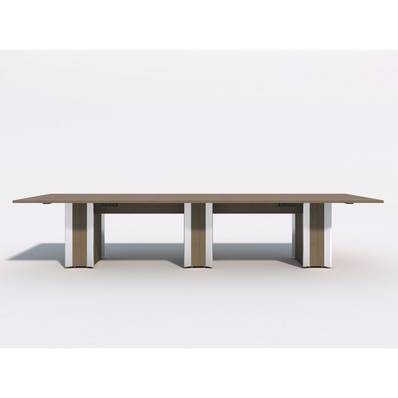 120'' Rectangle Conference Table and, Hi Teak