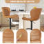 Adjustable Height Counter Stool with Metal Frame-1853004360-1853004363