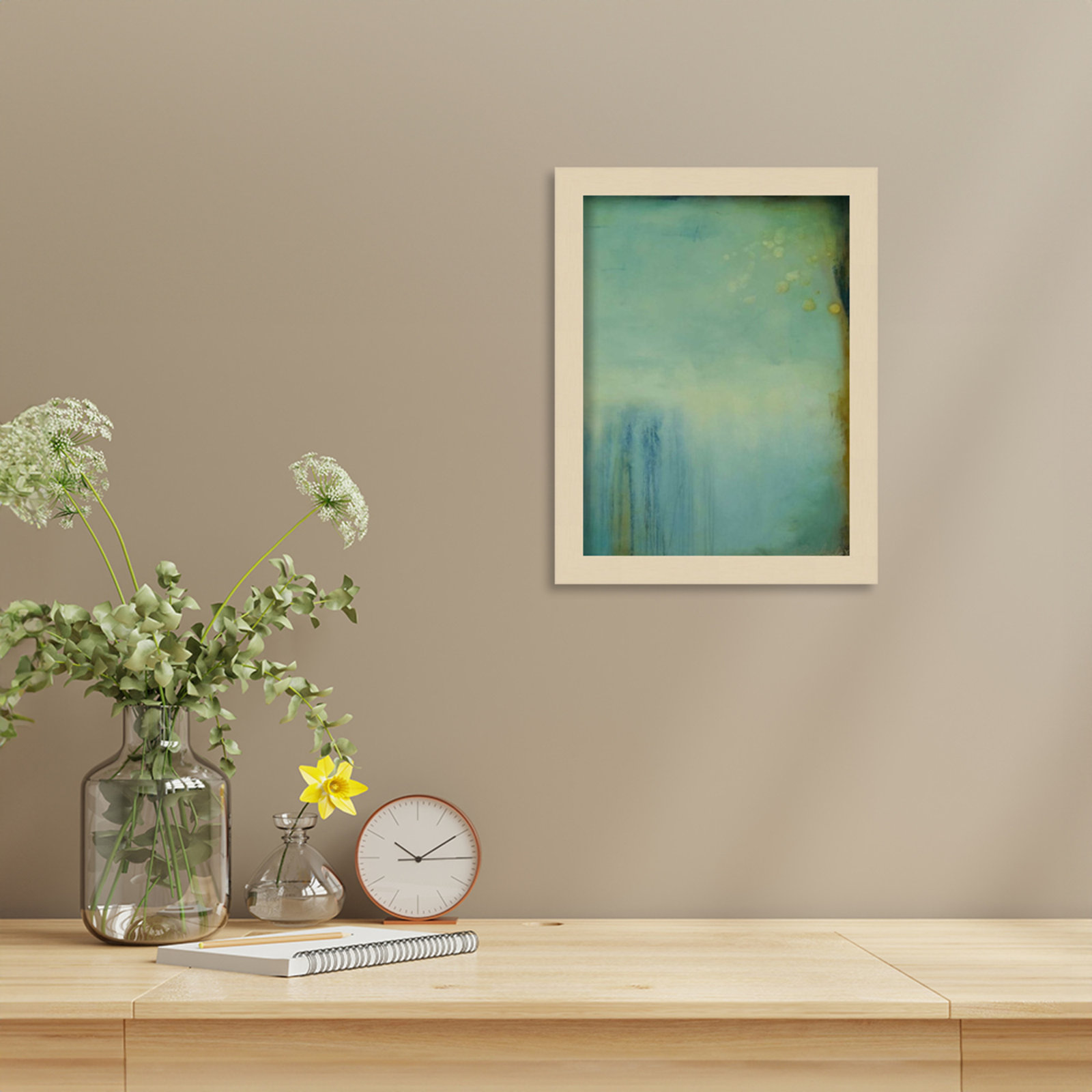 Whispering Souls II Print by Erin Ashley, Brown, 13" H x 10" W