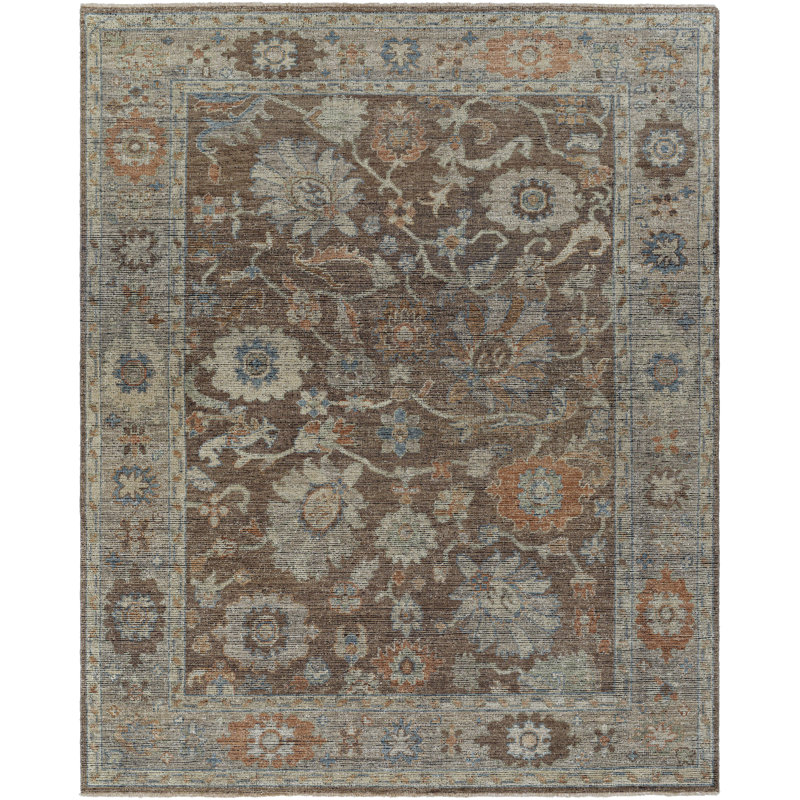 Reign Wool Oriental Area Rug, Rectangle 2' x 3'