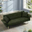 Canapé-lit futon de 70,1 po, canapé-lit double convertible avec accoudoirs rabattables pour les salons et les petits espaces
