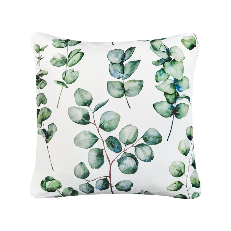 BOSQUE Indoor / Outdoor Floral Square Throw Cushion