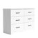 Arkia 6 Drawer 47.24'' W Dresser ( broken in 1piece) 