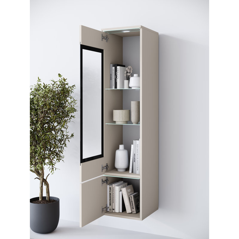 Tarcia Storage Cabinet, Beige