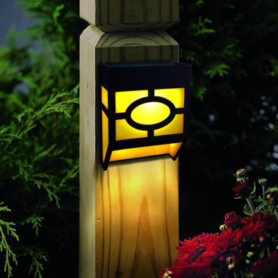 Stimson Solar Powered and Battery Powered Integrated LED Deck Light Pack