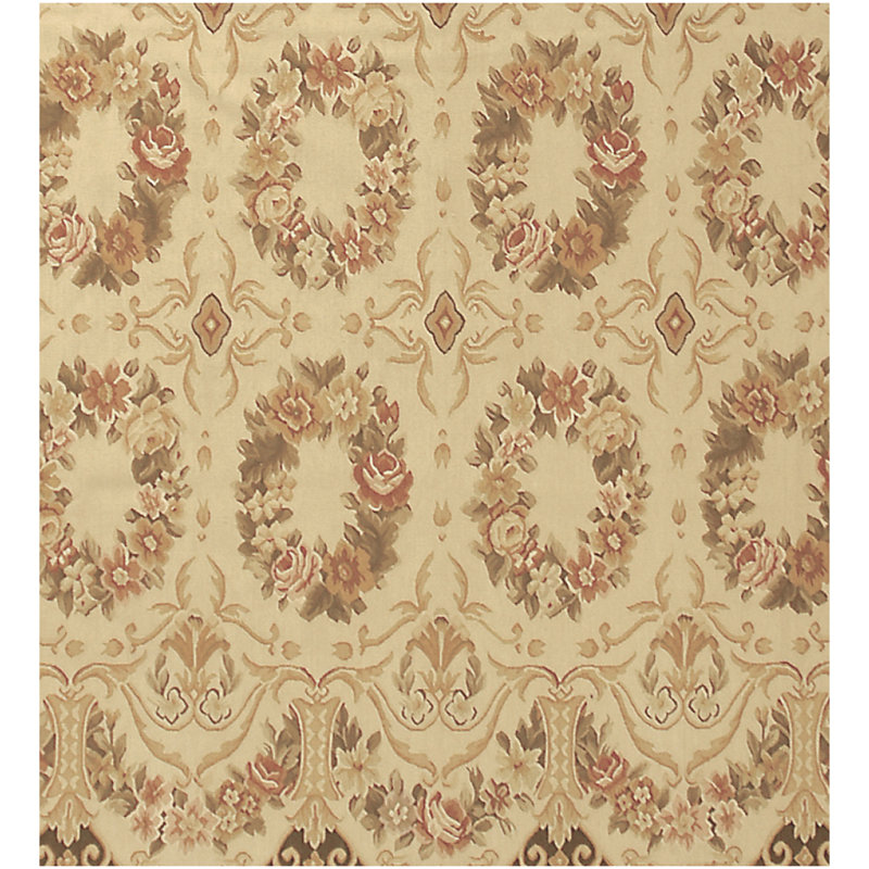 Wool Oriental Area Rug, Rectangle 9' x 12'
