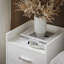 Carnahan 38cm W Manufactured Wood Bedside Table