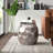 Kupang Iron Top End Table
