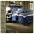 Luxurious Navy King Bedding Sets, Polyester Comfort, Hotel Style