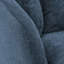 Fauteuil demi-tonneau pivotant rembourré Lakitia Rowena -2136543498