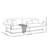 French Simple Sofa-111358382