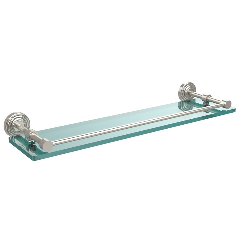 Beresford Bracket Shelf, Polished Nickel