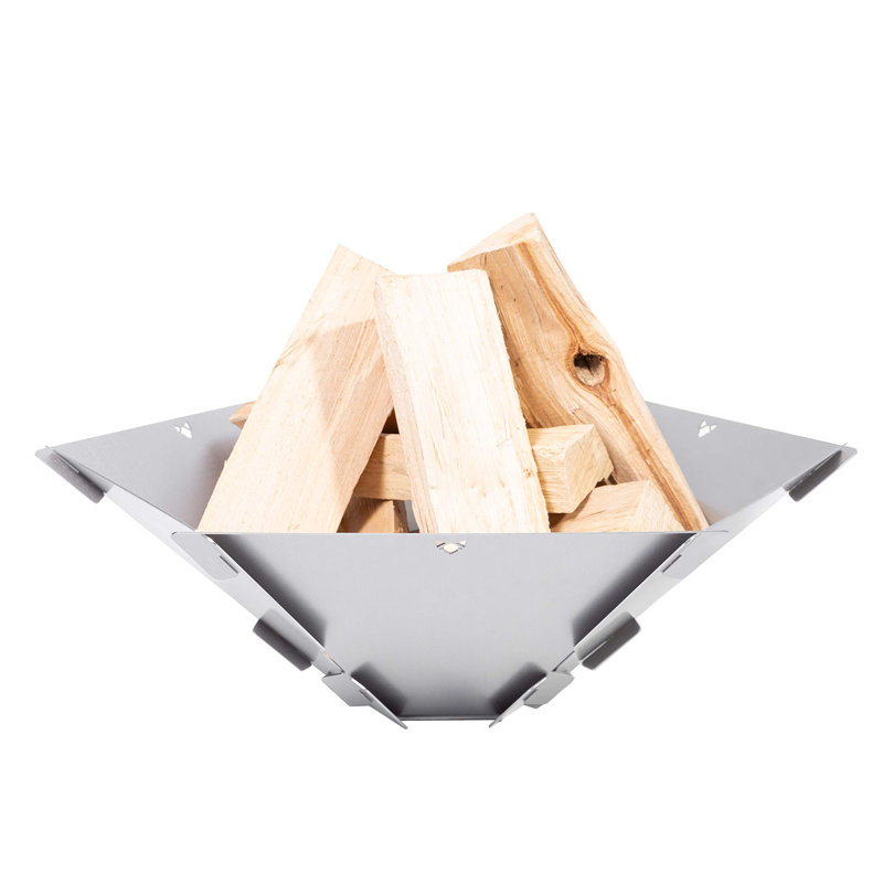 Hexagon Steel Smokeless Fire Pit