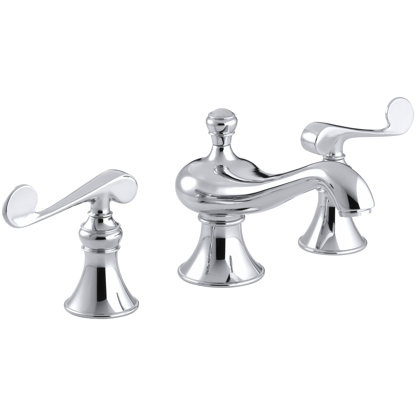 Revival Widespread Bathroom Faucet with Drain Assembly