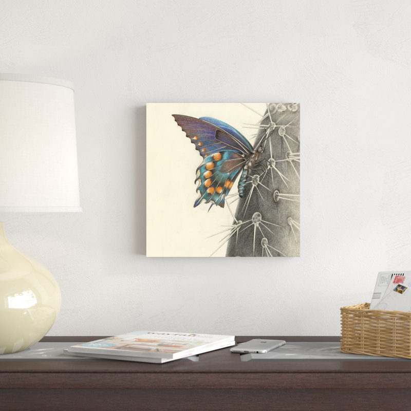 Papillon majestueux I, H 12 po x l 12 po