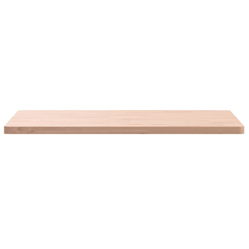 Vidaxl Table Top Square Solid Wood Beech, 80cm H x 80cm W x 2.5cm D, Natural