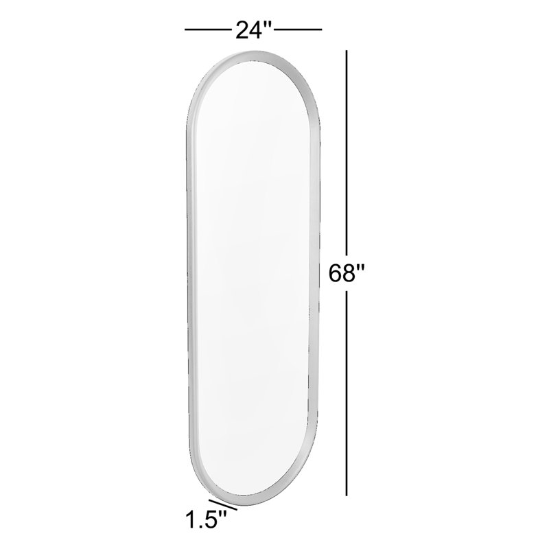 Marci Black Full Wall Mirror