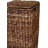 Abaca Laundry Hamper with Handles-50108496