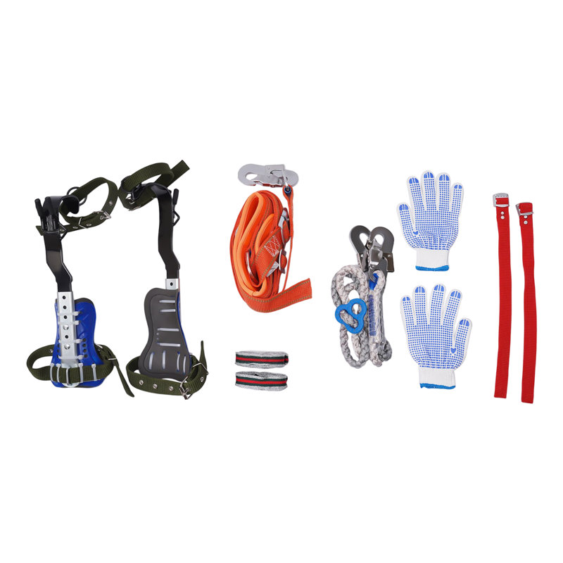 Tree Climbing Tools Adjustable Climbing Spike Multi-Functional Straps