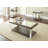 Cottingham Glass Top Coffee Table