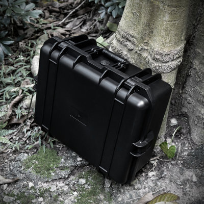 Boîtier ergonomique en plastique, imperméable et, pour équipement de musique portable - boîte de moulage par injection noire, accessoires