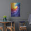 Ivy Bronx «Rainbow Clouds 1» par Momart, art mural en métal-2075772456