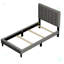 Structure de lit plateforme tapissier