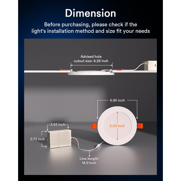 Dimensions du produit