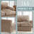Velvet Stretch 3 Piece T Cushion Sofa Slipcovers for 2 Couch Covers with 2 Individual T Cushion Covers Machine Washable-612542329-613199361