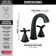 Stryke Widespread Bathroom Faucet with Drain Assembly and DIAMOND™ Seal Technology