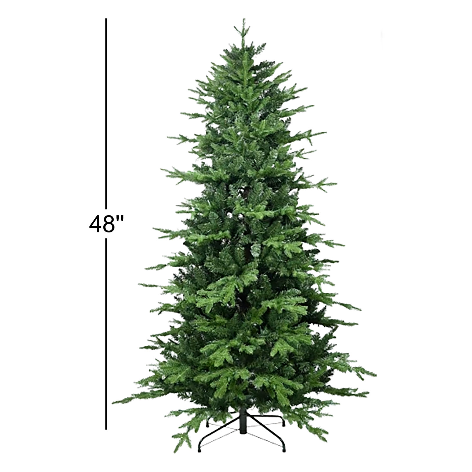 7.5' Spruce Christmas Tree, 4'