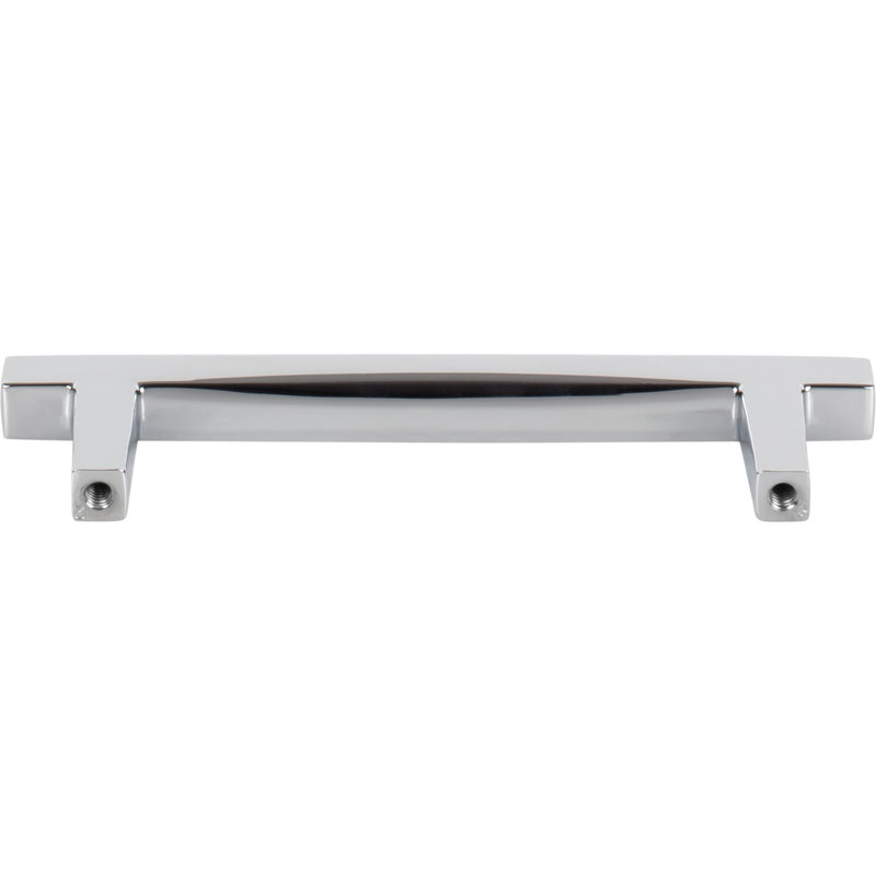 Poignée barre Whitlock, Chrome poli, 3 3/4"