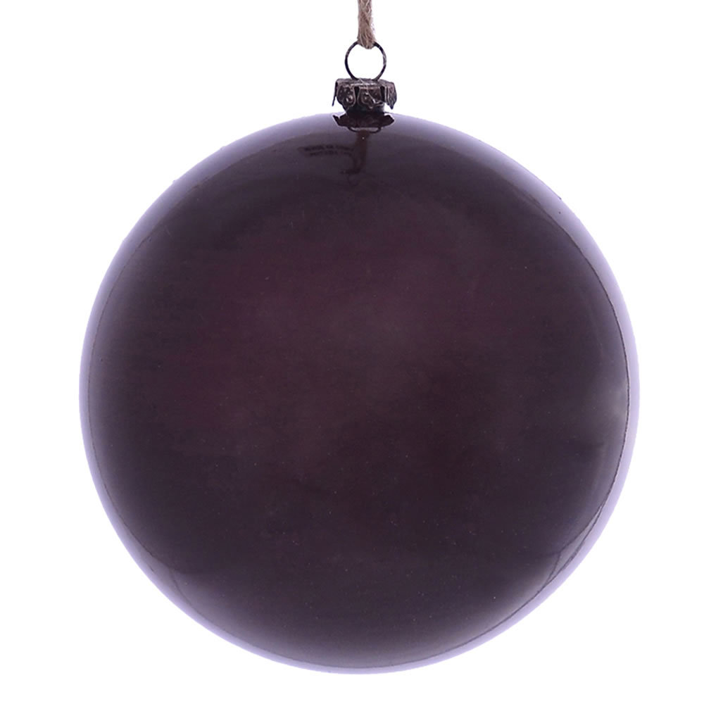 Wood Grain Ball Ornament (Set of 4) The Holiday Aisle®