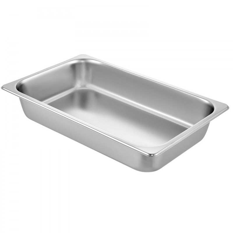 Paquet de 6 casseroles de table à vapeur 20,9 x 12,8 x 3,9 pouces